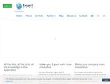 Tablet Screenshot of exxpertapps.com